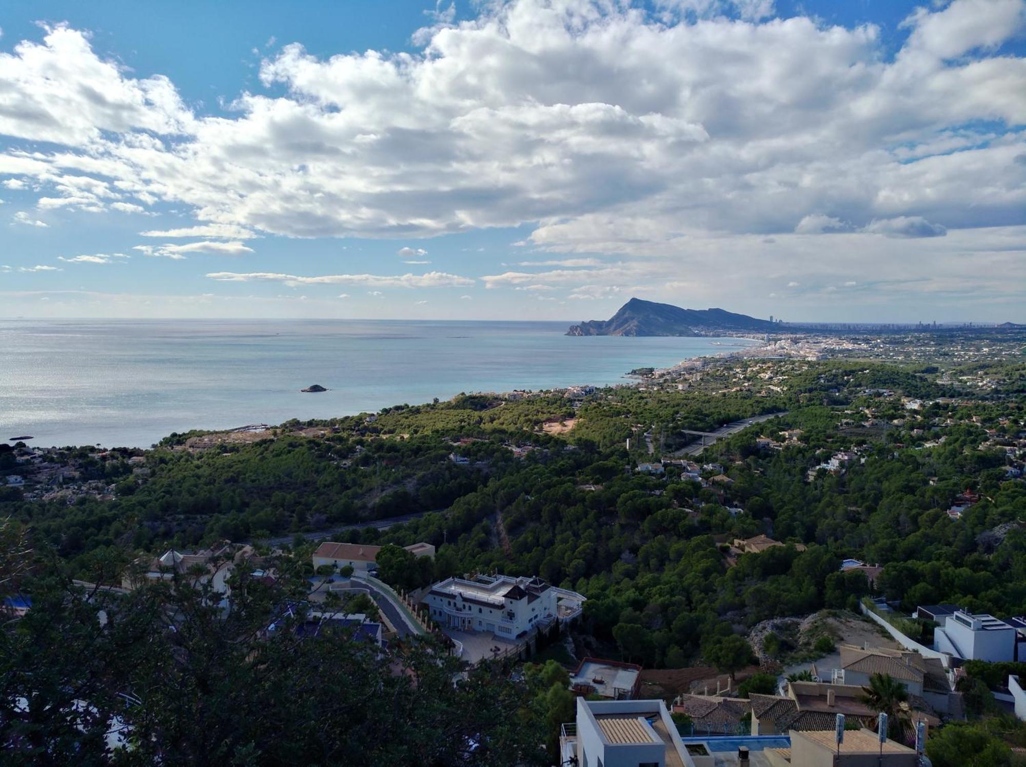 Villa De Standing Vue Mer Altea Exteriér fotografie